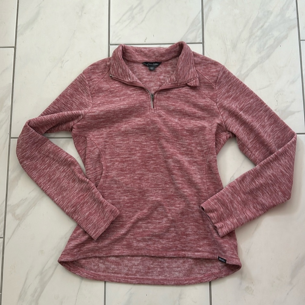 Women’s Eddie Bauer quarter zip size Large